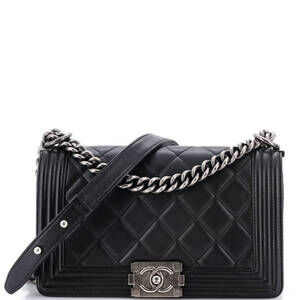 Chanel Boy Flap Bag Quilted Lambskin #223620C30B